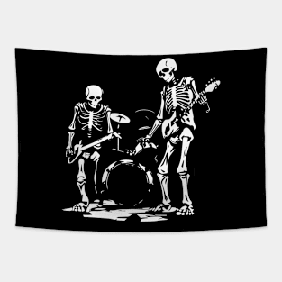 skeletons rock n roll Tapestry