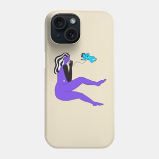 E of Mom and Daughter Phone Case