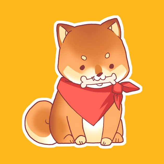 Rude Shiba Dog 3 - Chuchuw by floralfrolic