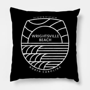 Wrightsville Beach, North Carolina Sunrise Shore Pillow