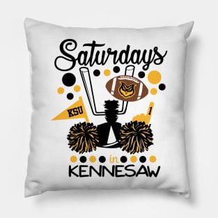 Saturdays in Kennesaw - Kennesaw State Gameday Shirt Pillow