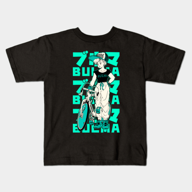 Bulma Dragon Ball Z Manga Cover Design Bulma Kids T Shirt Teepublic