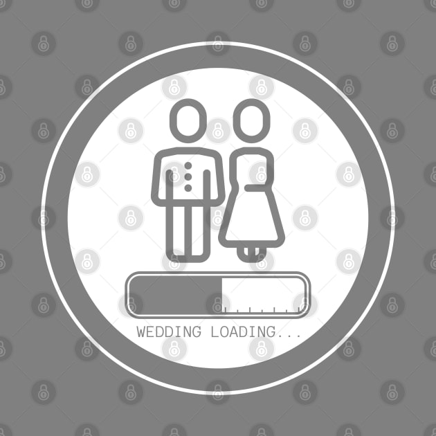 Wedding loading Fiance Engagement Hen Stag Bride Groom Bachelor Bachelorette by Created by JR