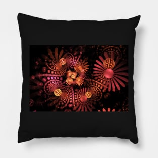 Fractal resursion Pillow