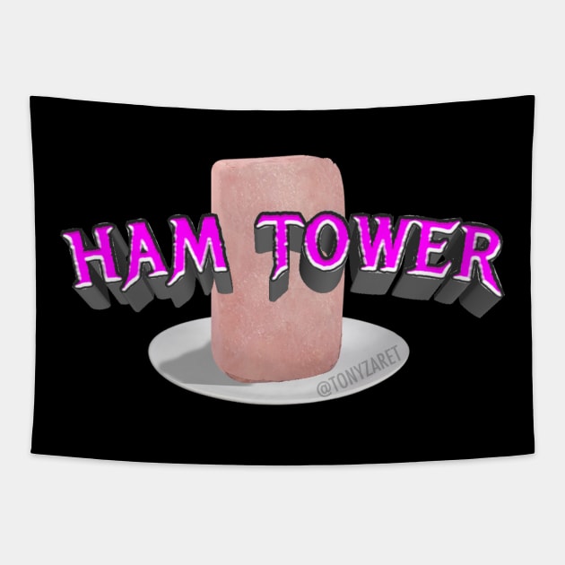 Ham Tower Tapestry by tonyzaret