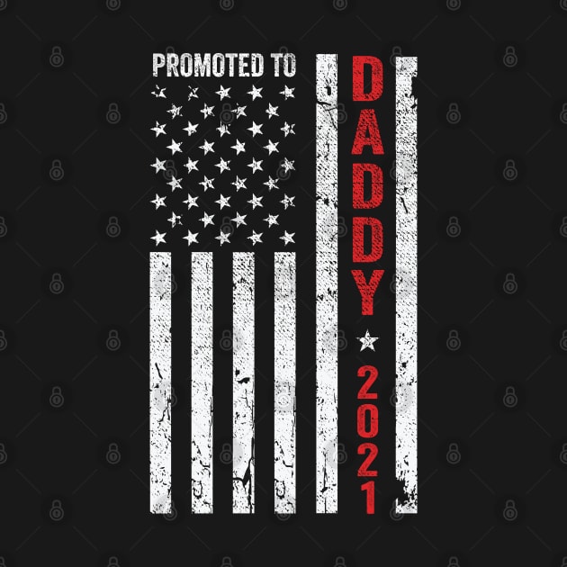 Promoted To Daddy 2021, New Dad Gift by DragonTees