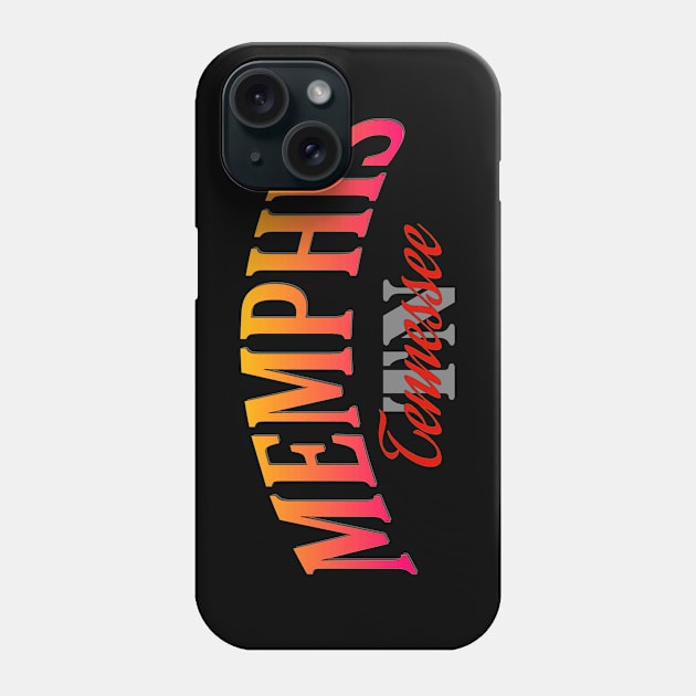 City Pride: Memphis, Tennessee Phone Case by Naves