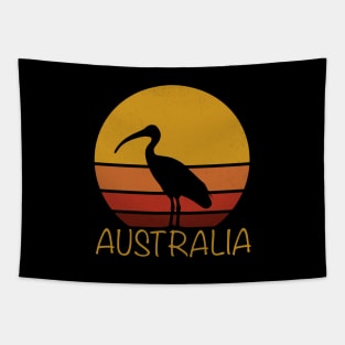 Australia Retro Vintage Bin Chicken Tapestry