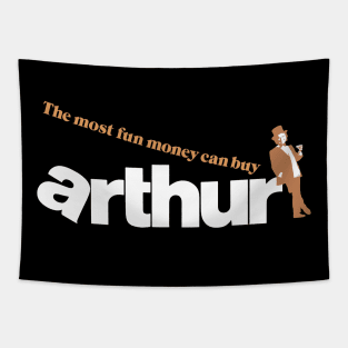 Arthur Movie 1981 Logo Tapestry