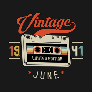 June 1941 - Limited Edition - Vintage Style T-Shirt