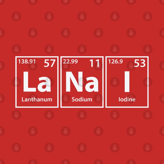 Lanai (La-Na-I) Periodic Elements Spelling by cerebrands