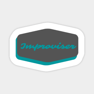 Improviser (retro look) Magnet