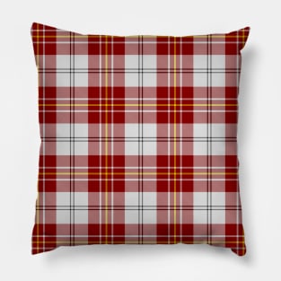 Clan MacPherson Red Dress Tartan Pillow