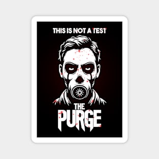 The Purge Minimalist Poster Magnet