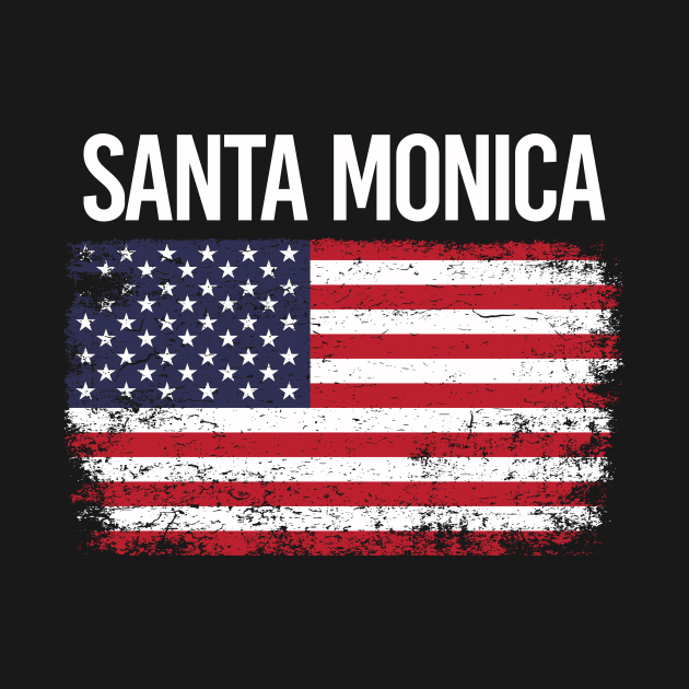 The American Flag Santa Monica by flaskoverhand