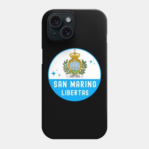 San Marino Phone Case by footballomatic