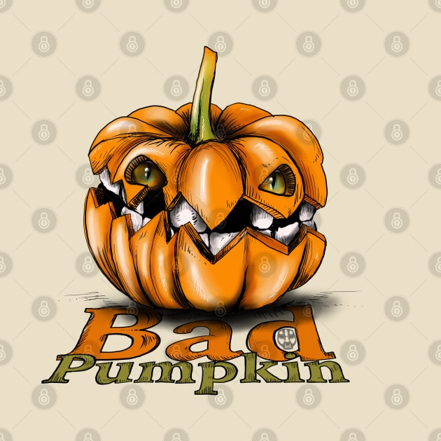 Bad Pumpkin by fakeface