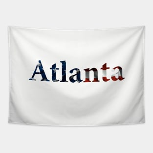 Atlanta American Flag Tapestry