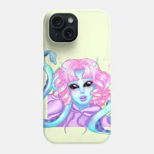 Pastel Alien Girl Phone Case