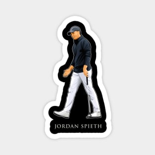 Jordan Spieth Walking Golf Magnet