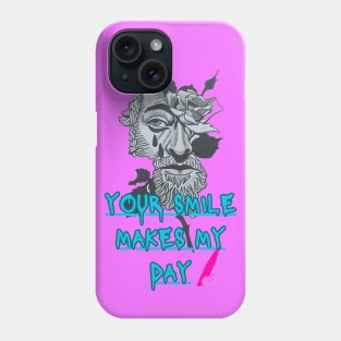 your smile makes my day Phone Case