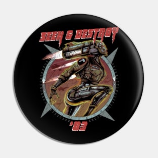 SEEK & DESTROY Pin