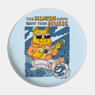 The heaven hath sent thee music Pin