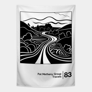 Pat Metheny Group / Minimalist Graphic Artwork Fan Design Tapestry