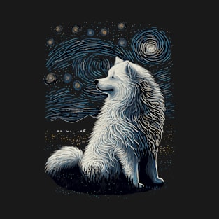 Samoyed Painting T-Shirt