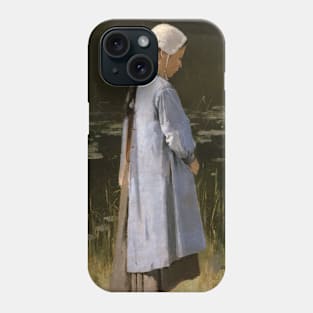 Angelus by Theodore Robinson Phone Case