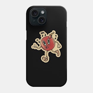 Cartoon Bomb Tattoo Design Phone Case