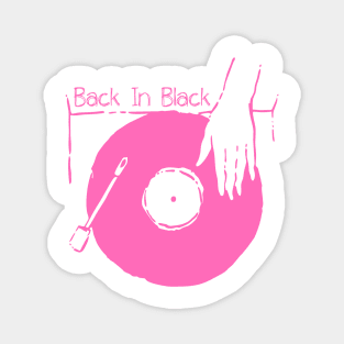 Get Your Vinyl - Back in Black Magnet