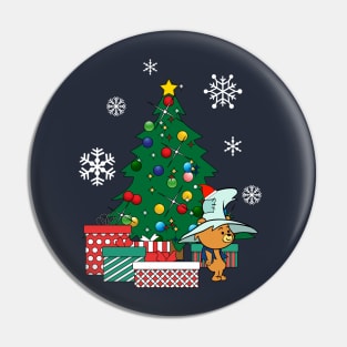 Shag Rugg Around The Christmas Trees Hillbilly Bears Pin