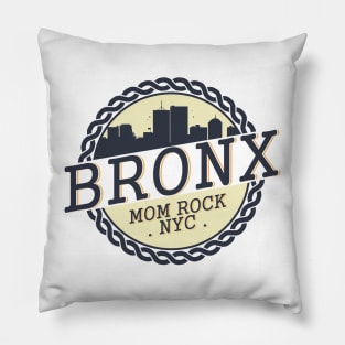 bronx mom rock nyc Pillow