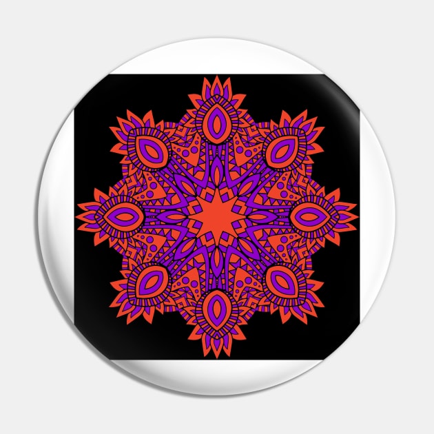 Star Mandalas 121 (Style:11) Pin by luminousstore