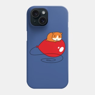 Red Balloon and Guinea Pig Phone Case