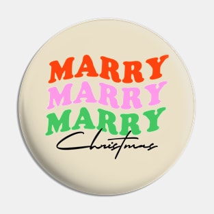 Marry Christmas Retro Christmas Vol.2 Pin