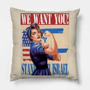 We Want You! Pillow