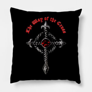 The Way of the Cross Pillow