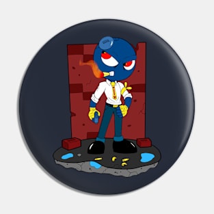 NeedleHead Guy Mercenary Pin