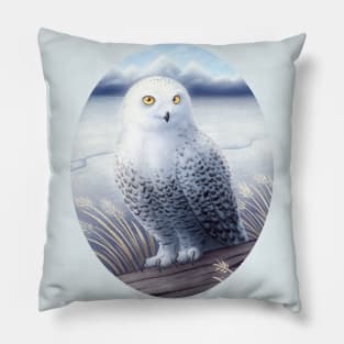 Snowy Owl Pillow