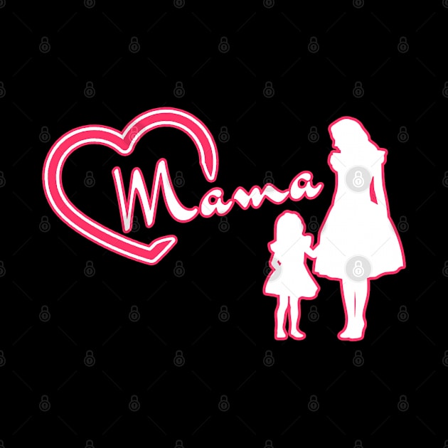 Mama - Mother with Dauther by DePit DeSign