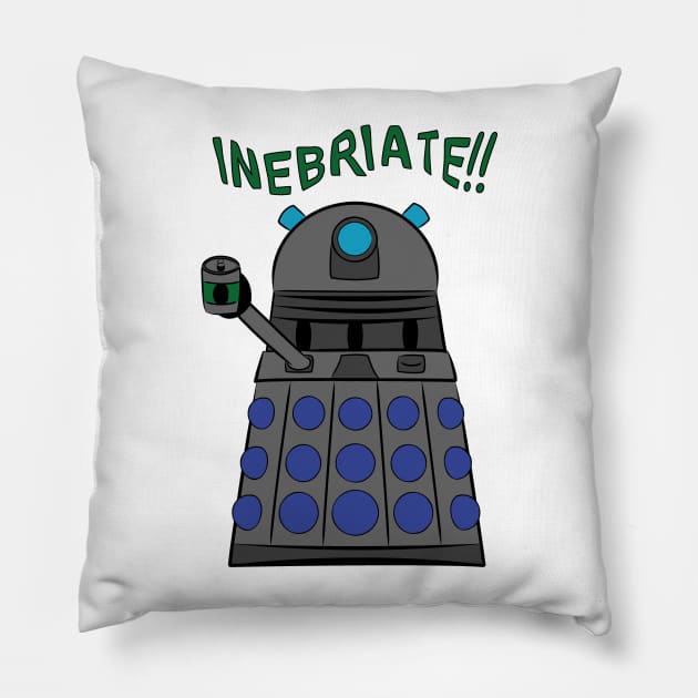 Inebriate Beer!! Pillow by KittenKirby