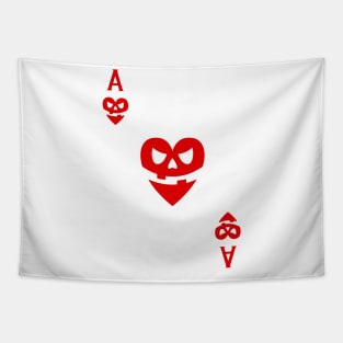 Easy Halloween Playing Card Costume: Ace of Hearts Tapestry