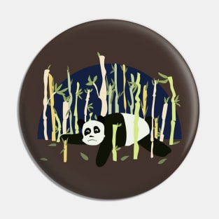 Sad panda Pin