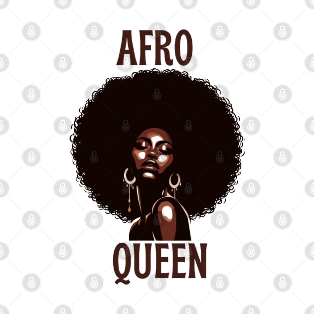 Afro Queen by Graceful Designs