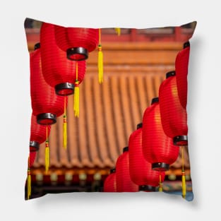 Po Lin Monastery, Lantau Island, Hong Kong Pillow