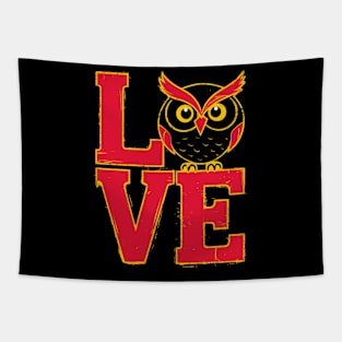 Love owl Tapestry