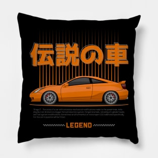 Tuner Orange Celica MK7 JDM Pillow