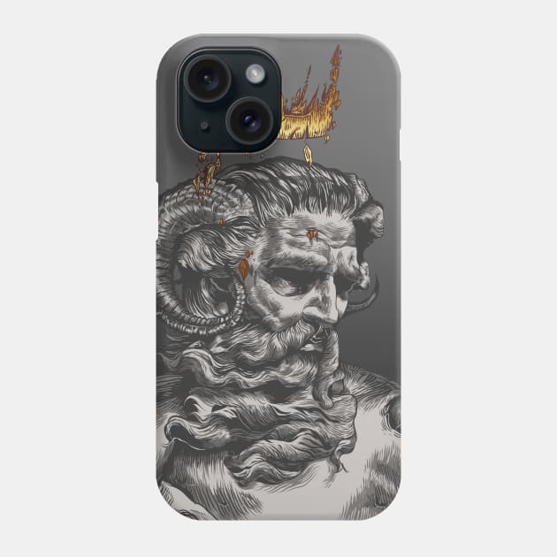 zeus the ancient god Phone Case by gambar_corek